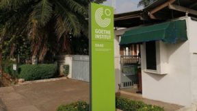 Sign of the Goethe Institute